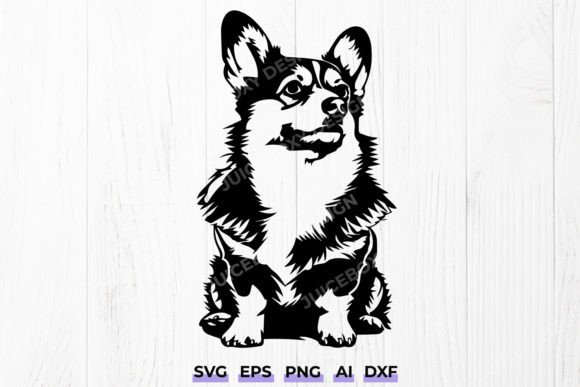 Download Corgi Dog Silhouette SVG - Cricut File - Premium Bundle