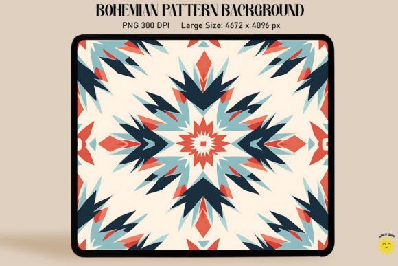 Download Symmetric Simple Bohemian Pattern - Bohemian pattern Collection