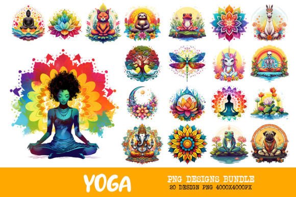Download Spiritual Yoga Art Collection - Spiritual Collection