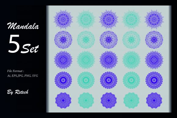 Download Mandala Ornamental Background Set - Premium Resources